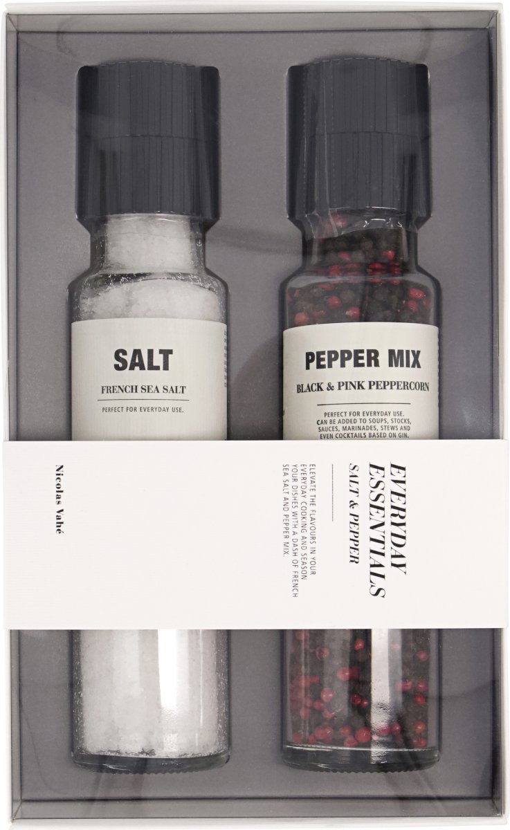 Everyday essentials - salt & pepper
