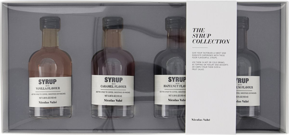 Nicolas Vahé The Syrup Collection, 4 x 100 ml