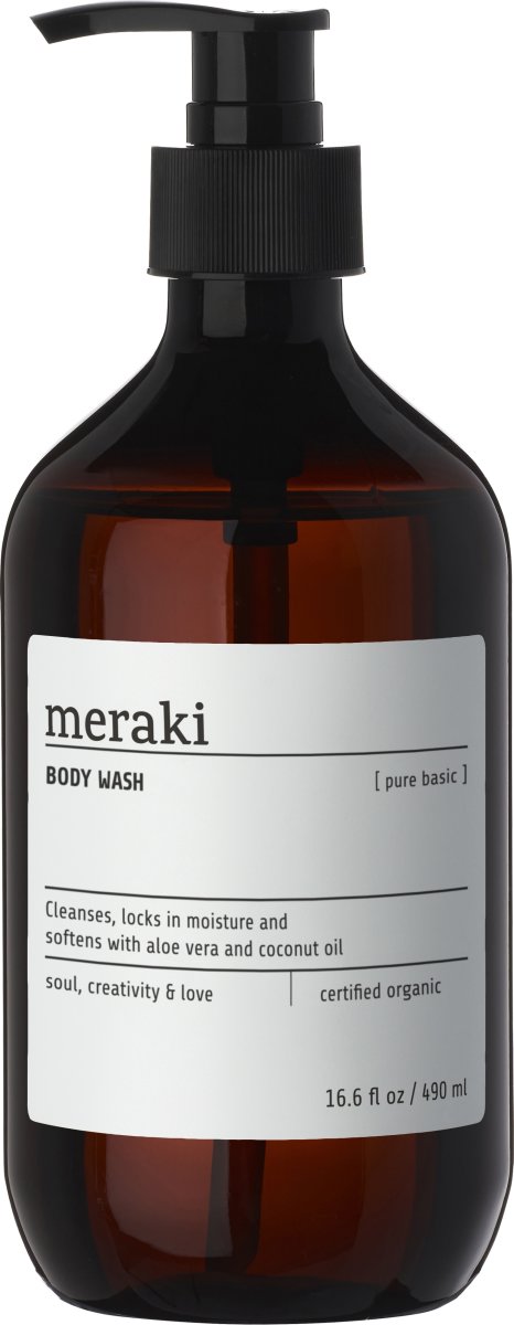 Meraki Pure Body wash, 490 ml