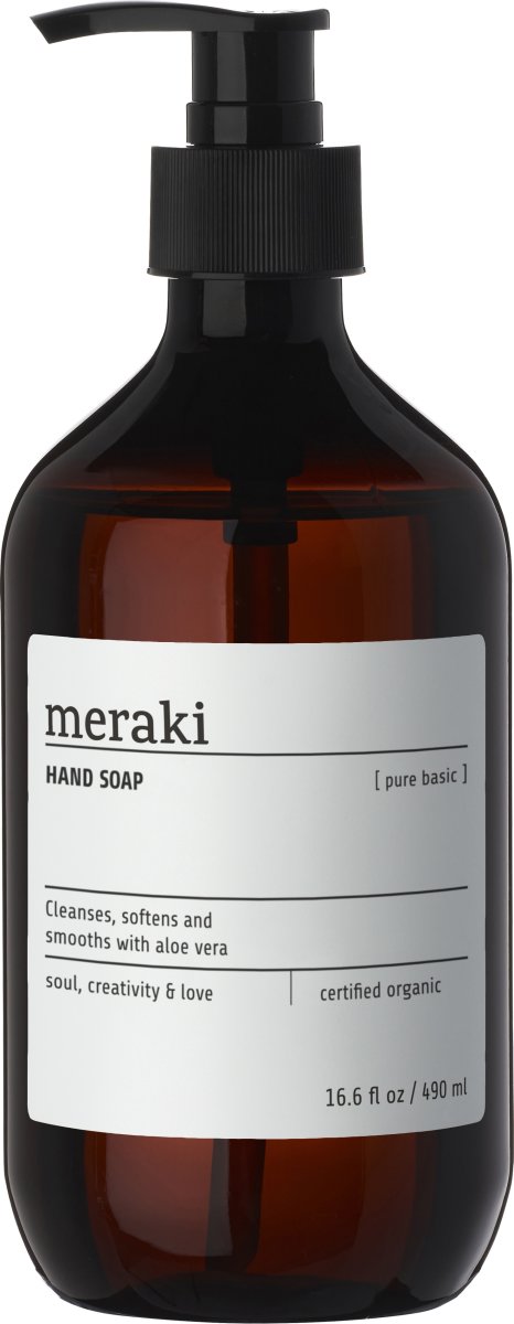 Meraki Pure Håndsæbe, 490 ml