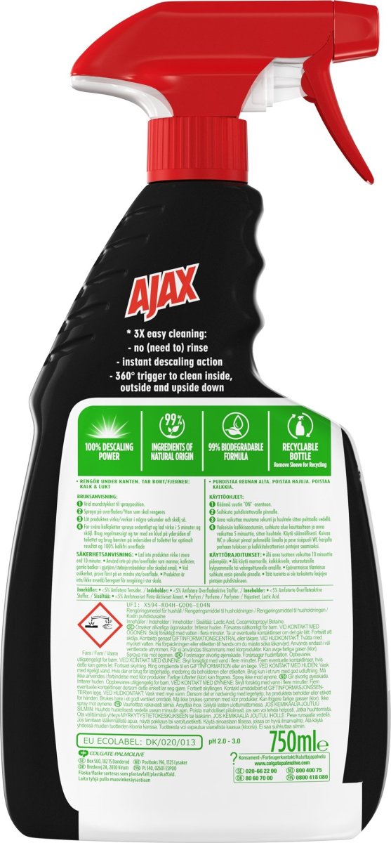 Ajax Spray | WC Power | 750 ml