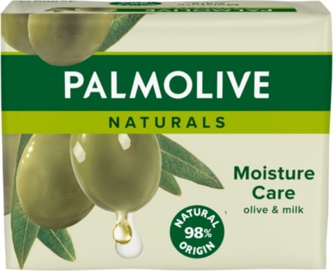 Palmolive Naturals Fast håndsæbe Olive, 4-pak