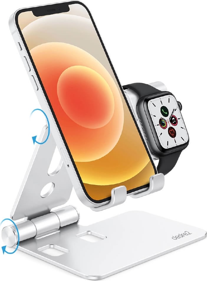 Desire2 Restore Pro Apple Watch Ladestander, sølv
