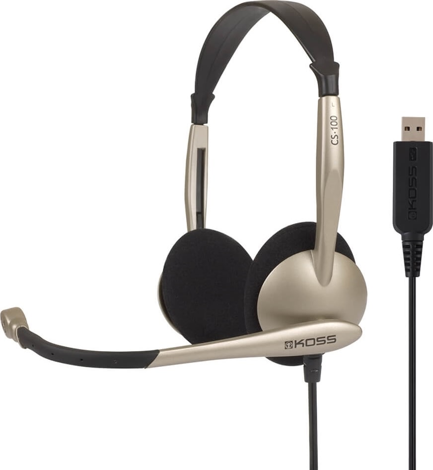 Koss Multimedia CS 100 Headset, guld