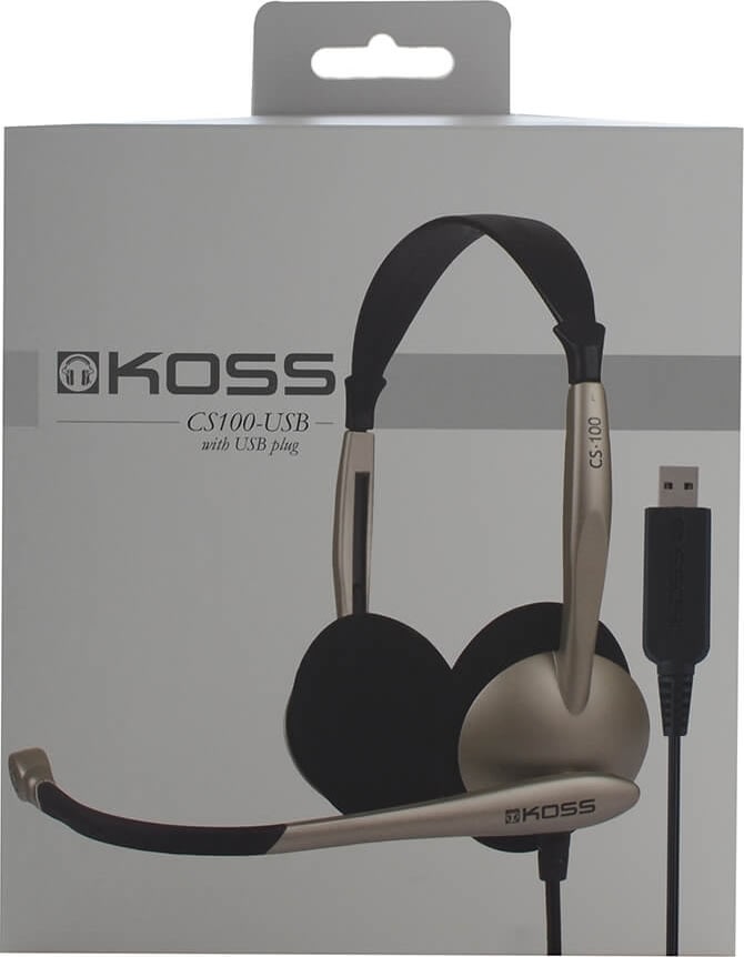 Koss Multimedia CS 100 Headset, guld