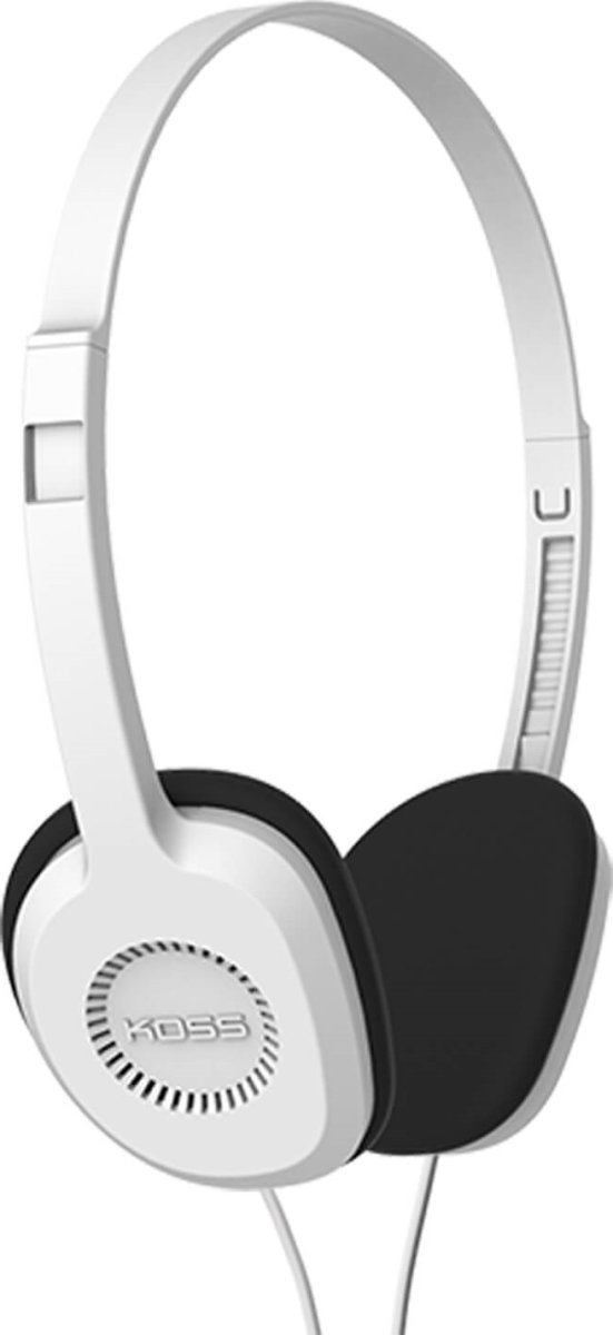 Koss KPH8W On-ear hovedtelefoner, hvid
