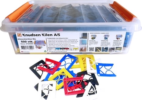 Knudsen Kilen Mix Afstandsbrikker (500 stk.)