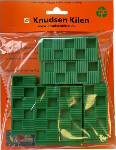 Knudsen Kilen Hængerkort Grøn (30 stk.)