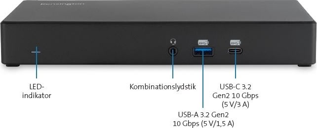 Kensington SD4781P USB-C/-A Dual 4K-dock station
