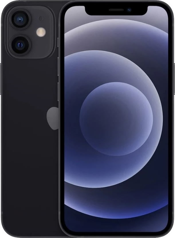 Brugt Apple iPhone 12, 128GB, sort, Grade B