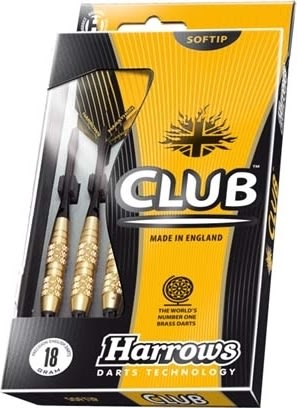 Club Brass pile til EL-DART, 16 grams, 3. stk