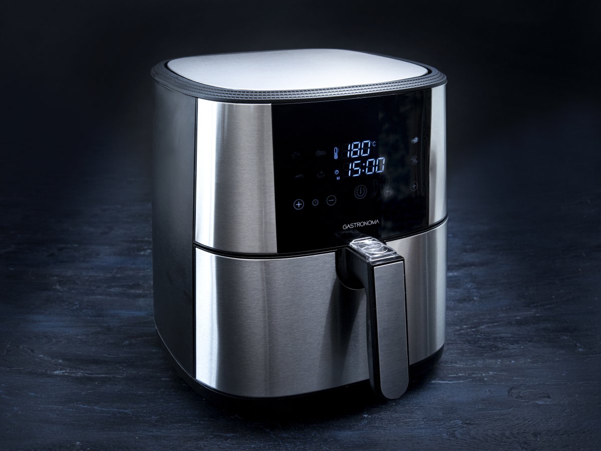 Gastronoma Low Fat Airfryer, 6 liter, sort