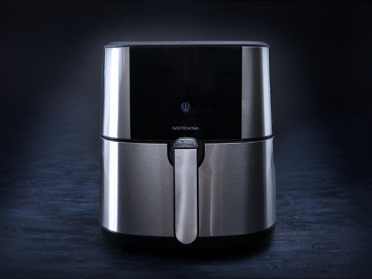 Gastronoma Low Fat Airfryer, 6 liter, sort