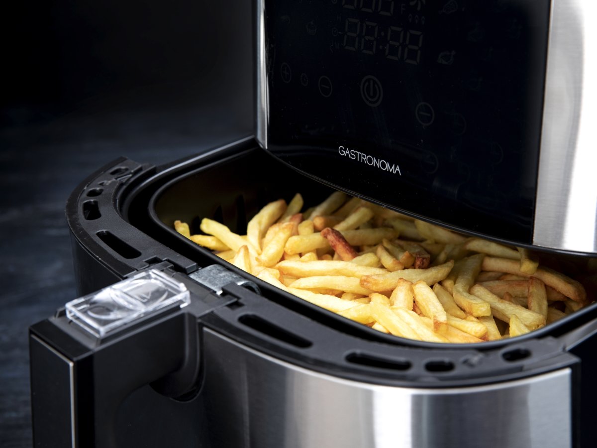 Gastronoma Low Fat Airfryer, 6 liter, sort