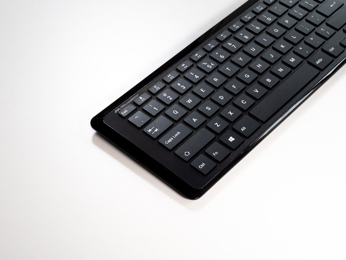 Mousetrapper Type mini tastatur, nordisk, sort