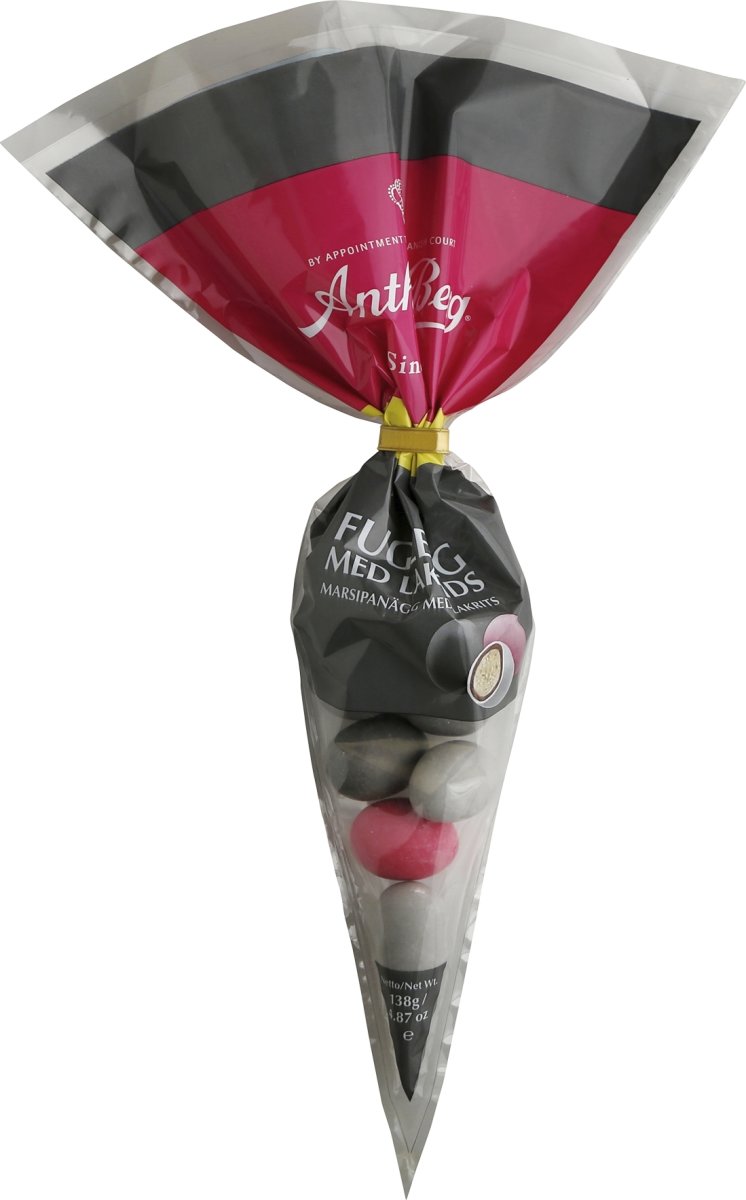 Anthon Berg Fugleæg m/lakrids i spidspose