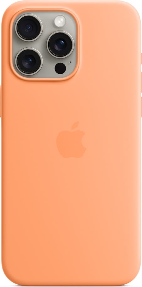 Apple iPhone 15 Pro Max silikone cover, orange