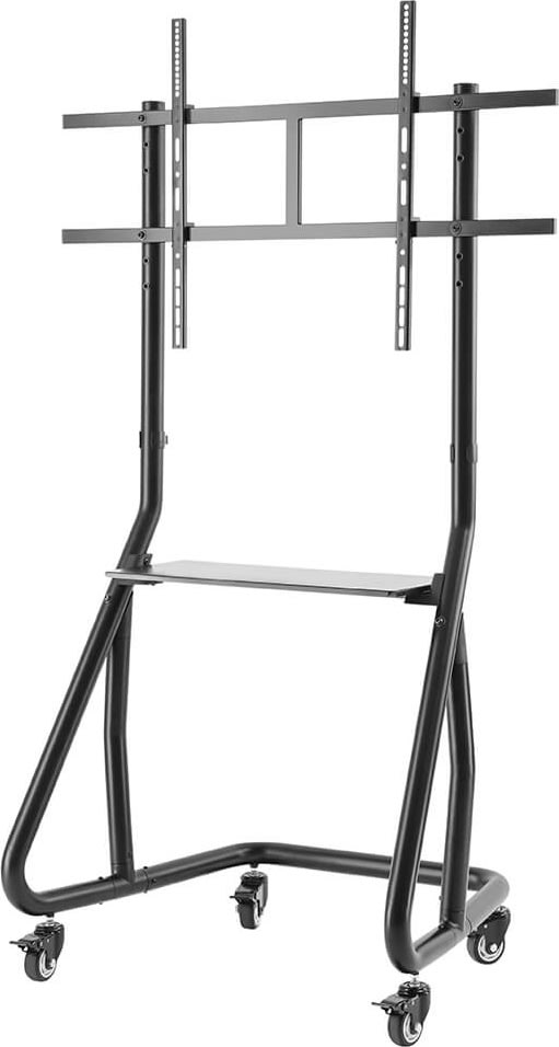DEMO Hama 49-100" TV-Stander m. hjul, sort