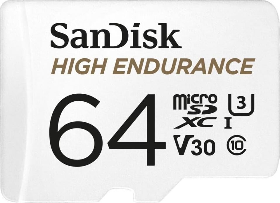 SanDisk High Endurance MicroSDXC 64 GB