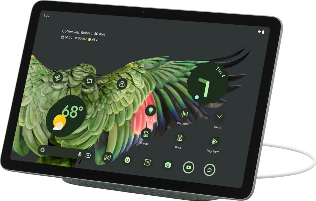 Google Pixel Tablet 11”, 128 GB, grå