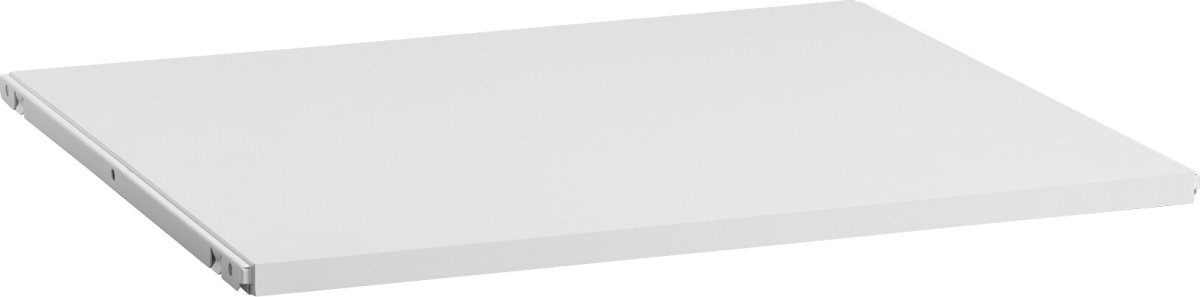 Elfa klik-ind hylde melamin 50, længde 605mm, hvid
