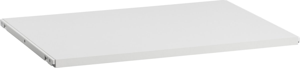 Elfa klik-ind hylde melamin 40, længde 605mm, hvid