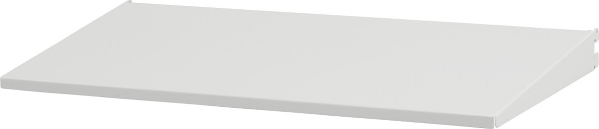 Elfa vendbar metalhylde 60, 598x267 mm, hvid