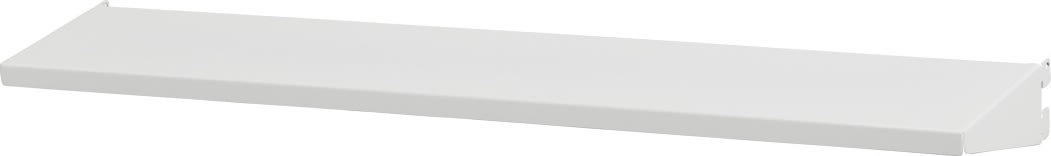 Elfa vendbar metalhylde 60, 598x115 mm, hvid
