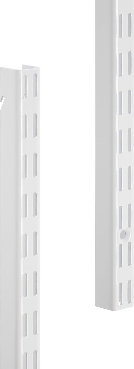 Elfa hængeskinne, længde 1532 mm, hvid
