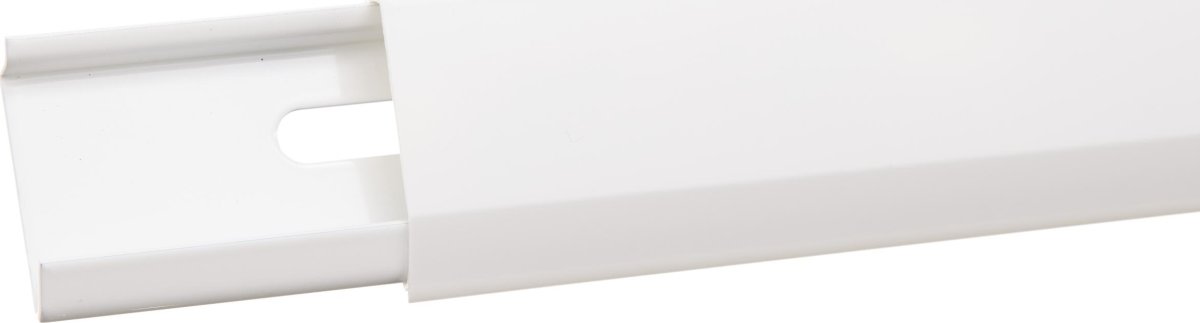 Elfa cover til bæreliste, længde 580 mm, hvid