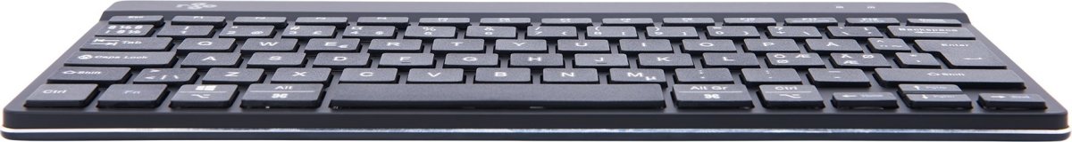 R-Go Compact Break Tastatur, nordisk, sort