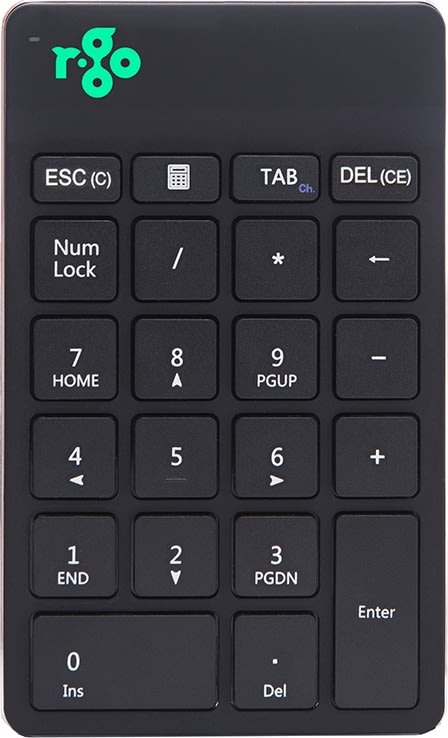R-Go Break Trådløst Numerisk Tastatur, sort