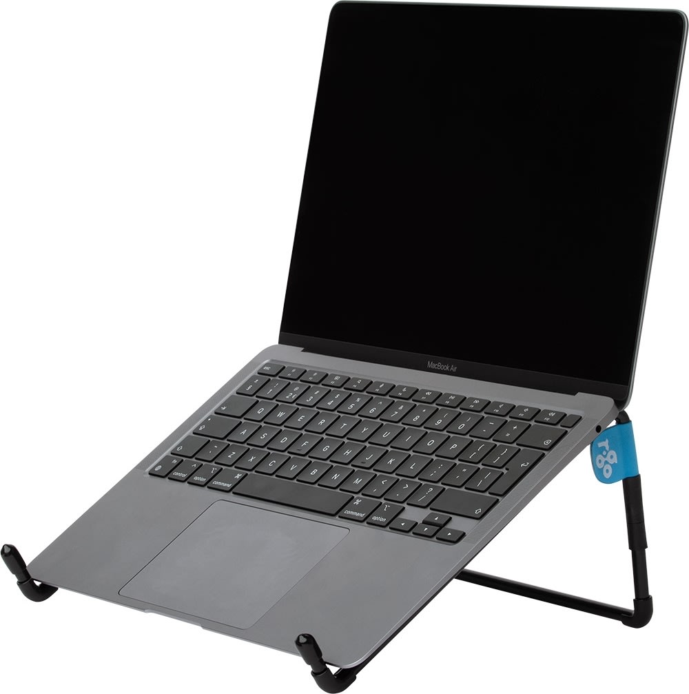 R-Go Travel Laptop Stander, stål, sort