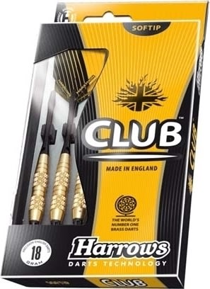 Club Brass pile til EL-DART, 18 grams, 3. stk