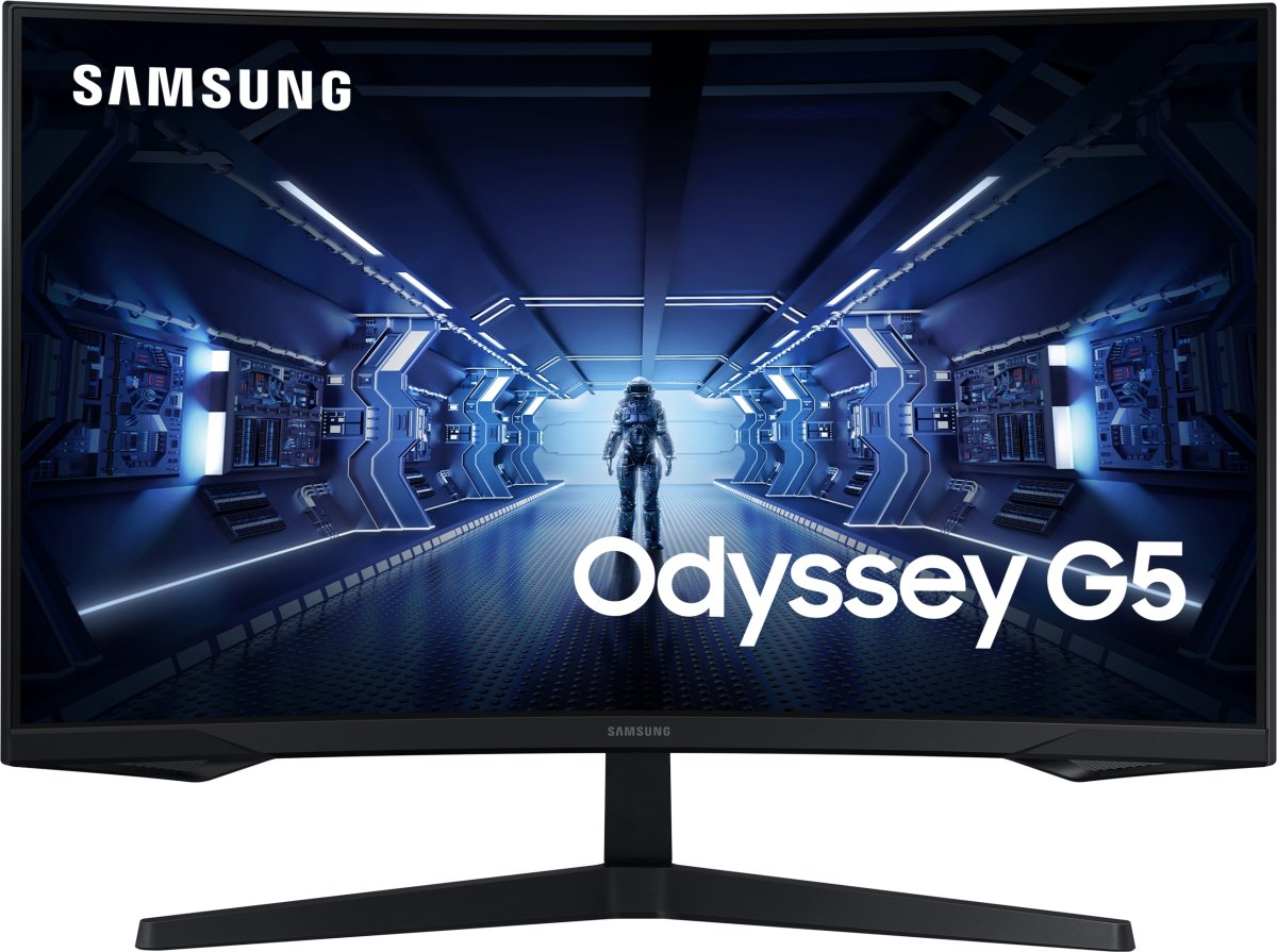 Samsung Odyssey G5 C27G53TQBU kurvet 27" monitor