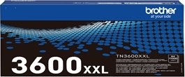 Brother TN3600XXL lasertoner, sort, 11.000 sider
