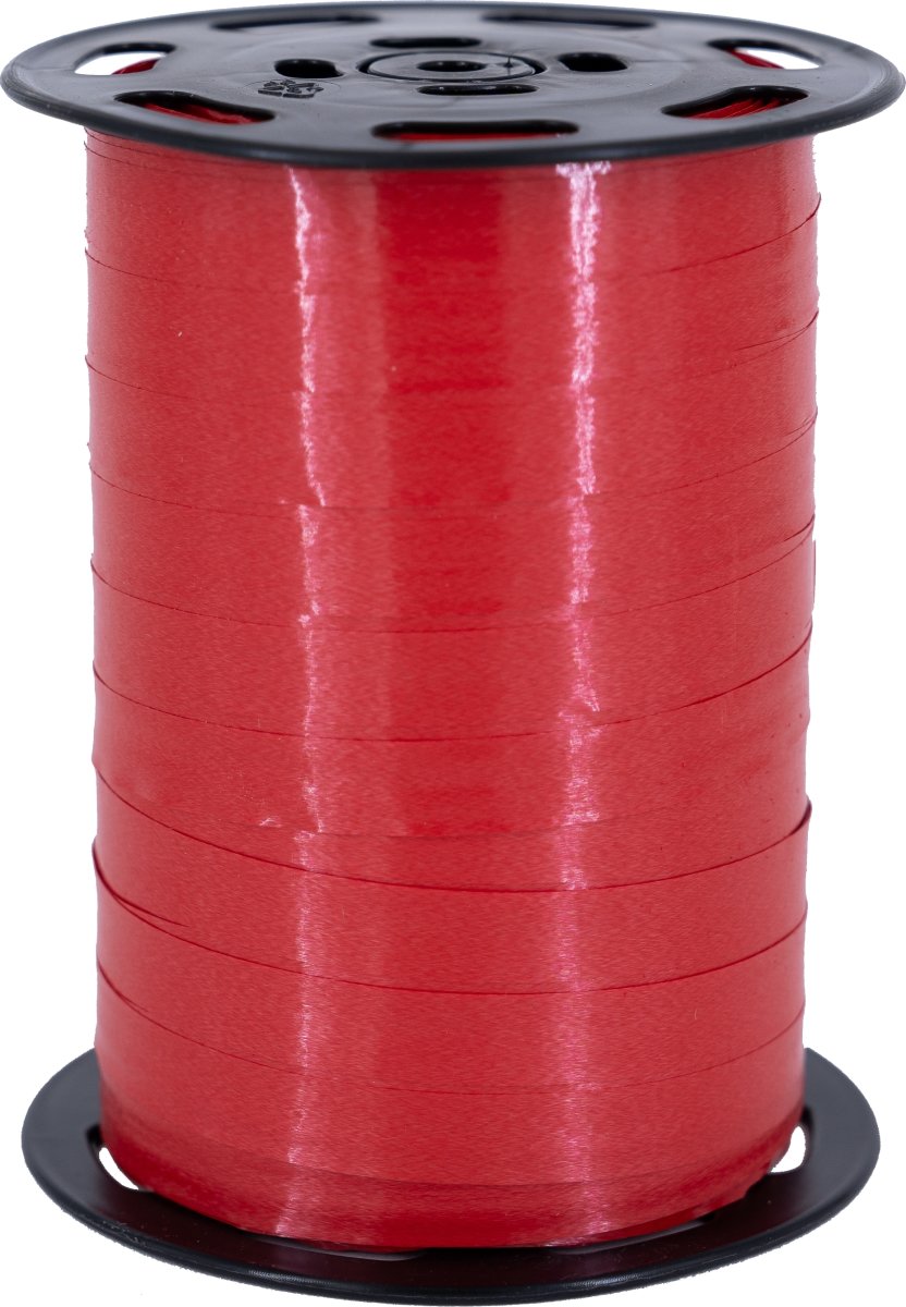 Gavebånd Polyblank, 10mm x 250m, rød