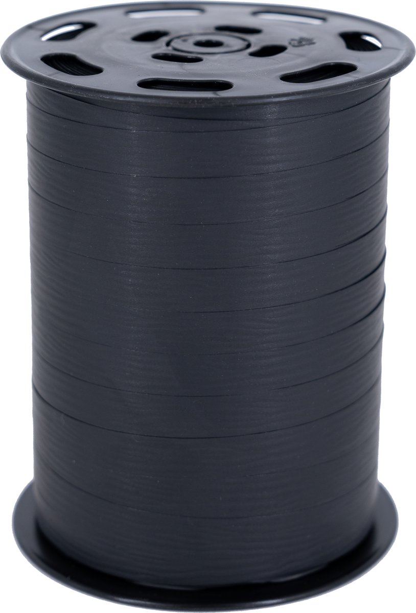 Gavebånd Polymat, 10mm x 250m, sort