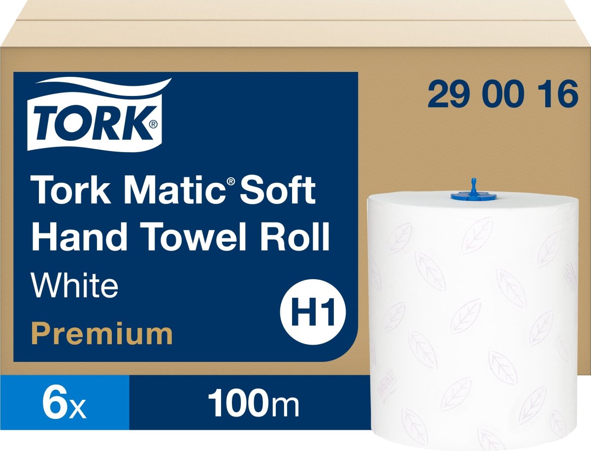Tork H1 Premium Håndklædeark, 6 ruller
