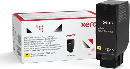 Xerox Rsalink C625 lasertoner, gul, 16.000 sider