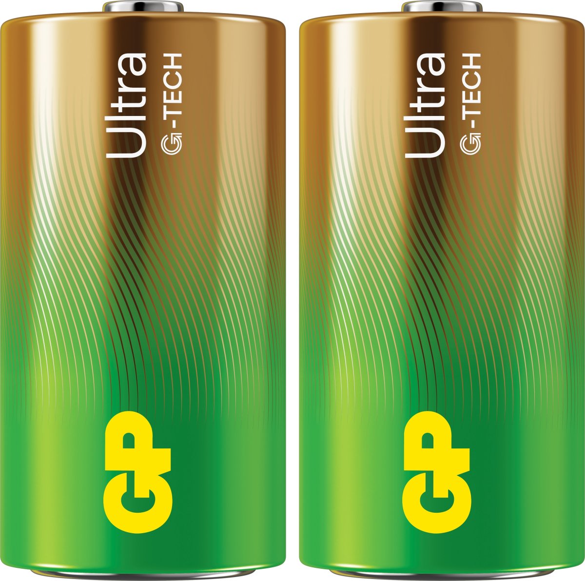 GP Ultra Alkaline C batteri, 14AU/LR14, 2-pak