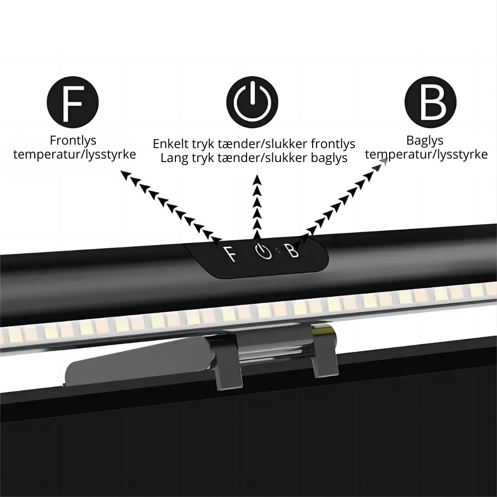 Nola bærbar LED-lampe