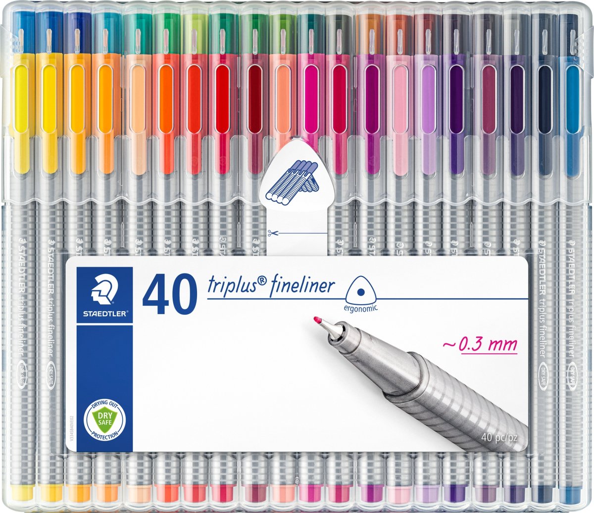Staedtler Triplus Fineliner | 40 farver