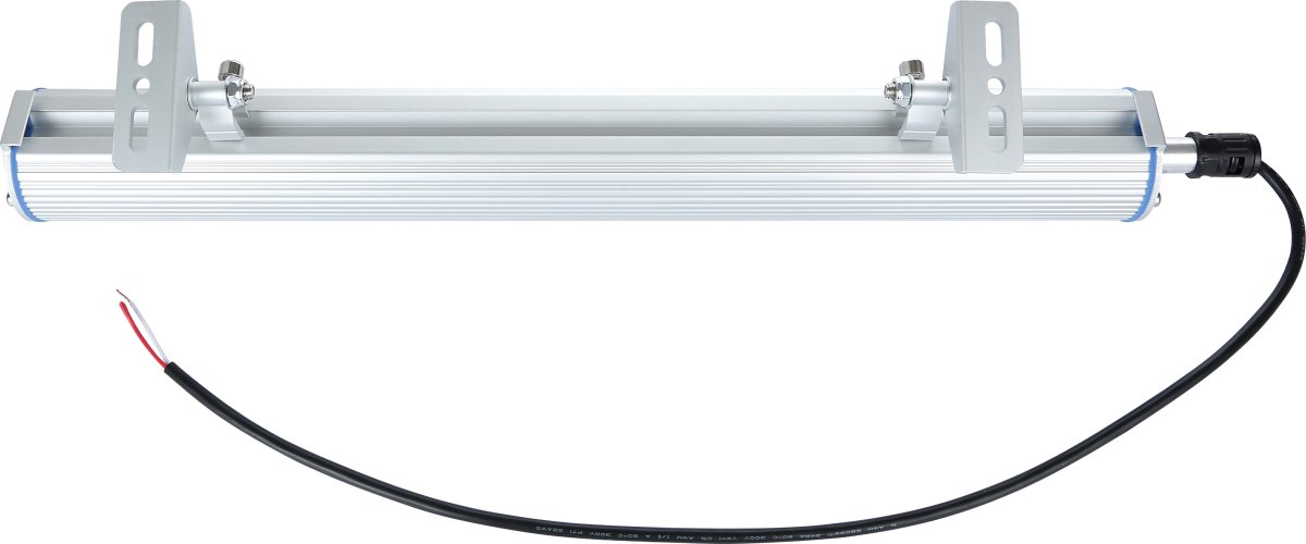 Rund LED maskinlampe, 282 mm (100-240 VAC)