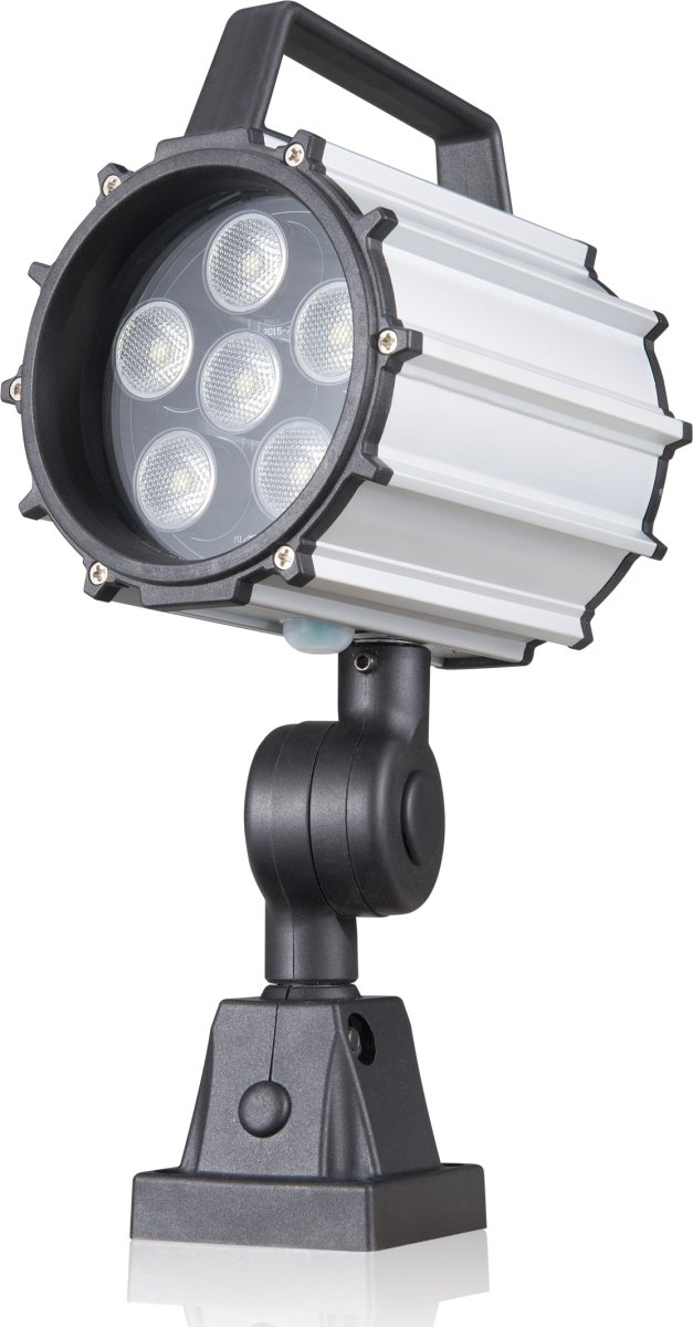 LED Maskinlampe m. kort arm (100-240 VAC)