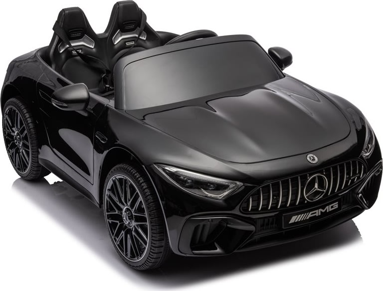 Elbil Mercedes AMG SL63 børnebil, 4x24V, sort