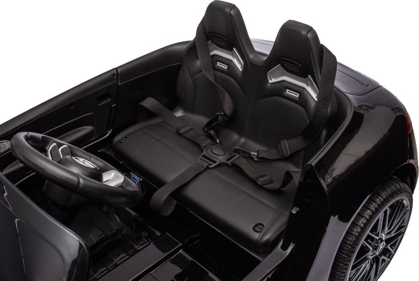 Elbil Mercedes AMG SL63 børnebil, 4x24V, sort