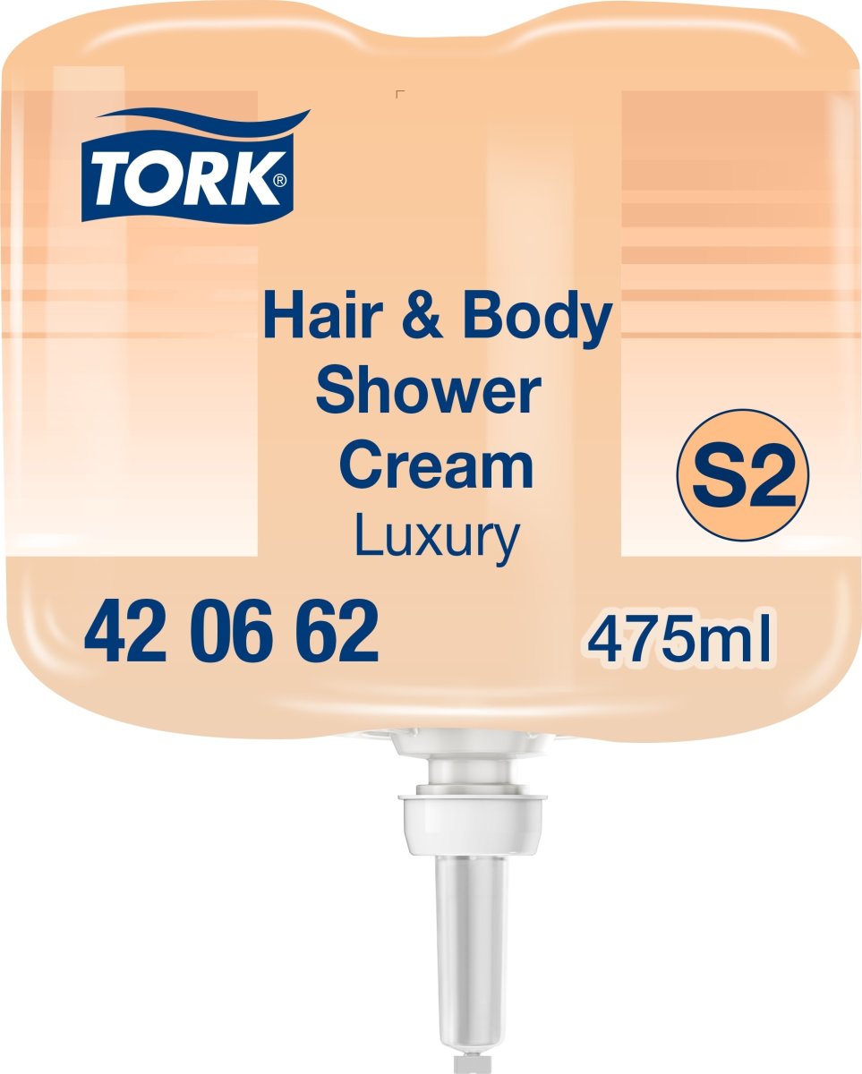 Tork S2 Luksus Hair & Body Sæbe, 475 ml