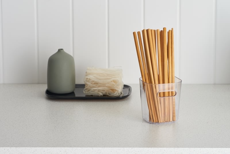 Compact Clear Opbevaringsboks Mini, 0,6 L