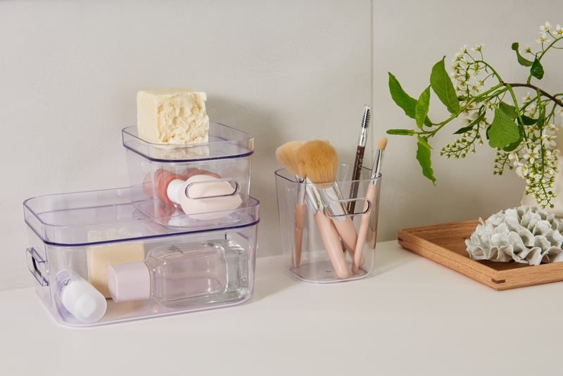 Compact Clear Opbevaringsboks Mini, 0,6 L